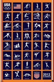 London 2012 Olympics - Team US - Art Print | Poster Prints from Posterazzi
