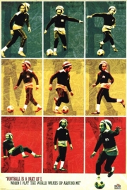 Bob Marley Football - Art Print | Movie Poster Prints from Posterazzi