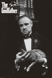 Godfather (Cat - B/W) - Art Print | Movie Poster Prints from Posterazzi