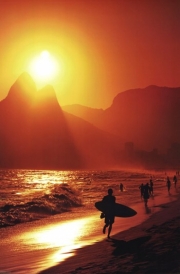 Ipanema Beach Rio De Janeiro - Art Print | Movie Poster Prints from Posterazzi