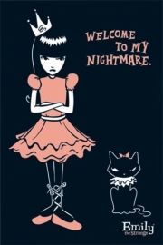 Emily the Strange - welcome to my nightmare - Art Print | Movie Poster Prints from Posterazzi