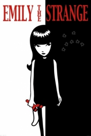 Emily the Strange - strange face - Art Print | Movie Poster Prints from Posterazzi