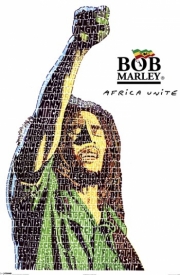 bob Marley - Africa Unite - Art Print | Movie Poster Prints from Posterazzi