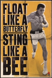 Ali - Float Like a Butterfly - Art Print | Movie Poster Prints from Posterazzi