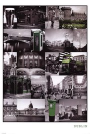 Dublin (Collage) - Art Print | Poster Prints from Posterazzi