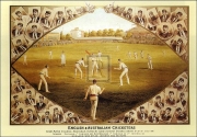 I. Weedon - English and Australian Cricketers Size 36x26 - Art Print by I. Weedon | Movie Poster Prints from Posterazzi