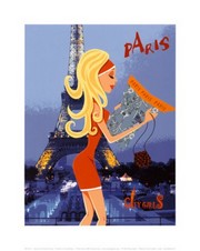 City Girls III - Art Print by Teo Tarras | Movie Poster Prints from Posterazzi