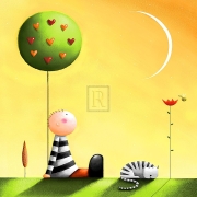 Dreaming - Art Print by J. Parry | Movie Poster Prints from Posterazzi