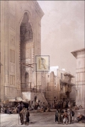 Mosque of Sultan Hassan - Art Print by David Roberts | Movie Poster Prints from Posterazzi