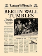 Berlin Wall Tumbles - Art Print | Movie Poster Prints from Posterazzi