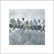 "Lunchtime Atop a Skyscraper, c.1932" - Art Print by Charles C. Ebbets | Movie Poster Prints from Posterazzi