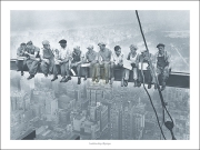 "Lunchtime Atop a Skyscraper, c.1932" - Art Print by Charles C. Ebbets | Movie Poster Prints from Posterazzi