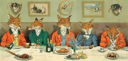 Mr Fox's Hunt Breakfast - Art Print by Harry Neilson | Movie Poster Prints from Posterazzi
