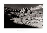 Desert Landscape - Art Print by Chris Simpson | Movie Poster Prints from Posterazzi
