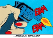 This Is My Settlement - Art Print by Deborah Azzopardi | Movie Poster Prints from Posterazzi