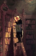 Bookworm - Art Print by Carl Spitzweg | Movie Poster Prints from Posterazzi