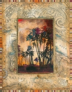 Douglas Tahitian Sunset II 22 x 28 Poster Print