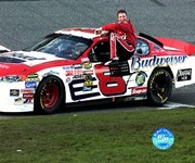 "Dale Earnhardt, Jr. 2004 Daytona 500 #8 car and driver after" - Art Print | Movie Poster Prints from Posterazzi