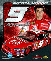 "2006 Kasey Kahne collage- car, number, driver and signature" - Art Print | Movie Poster Prints from Posterazzi