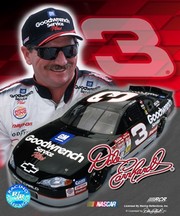 "Dale Earnhardt collage- car, number, driver and signature" - Art Print | Movie Poster Prints from Posterazzi
