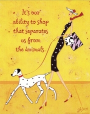 Ability To Shop - Art Print by A. Birnbach | Movie Poster Prints from Posterazzi