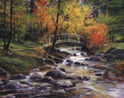A Walk In The Woods - Art Print by Roger Bansemer | Movie Poster Prints from Posterazzi