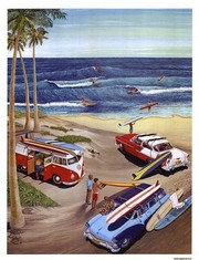 Beach Break - Art Print by  Gary birdsall | Movie Poster Prints from Posterazzi