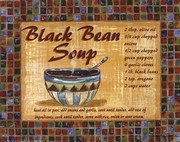 Black Bean Soup - Art Print by Grace Pullen | Movie Poster Prints from Posterazzi