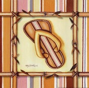 Bamboo Flip Flop IV - Art Print by Kathy Middlebrook | Movie Poster Prints from Posterazzi