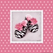 Wild Child Dress Shoes - Art Print by Kathy Middlebrook | Poster Prints from Posterazzi