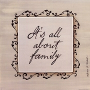 About Family - Art Print by Karen Tribett | Poster Prints from Posterazzi