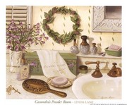 Cassondra's Powder Room - Art Print by  Linda lane | Movie Poster Prints from Posterazzi