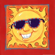 Smiley Sun - Art Print by Scott Westmoreland | Poster Prints from Posterazzi