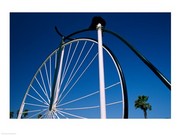 Close-up of a Penny farthing bicycle, Santa Barbara, California, USA - Art Print | Poster Prints from Posterazzi