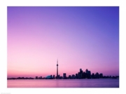 Buildings on the waterfront, Toronto, Ontario, Canada - Art Print | Poster Prints from Posterazzi