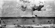 Atomic bomb explosion, Bikini Atoll, Marshall Islands - Art Print | Poster Prints from Posterazzi