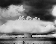 Atomic bomb explosion, Bikini Atoll, Marshall Islands - Art Print | Poster Prints from Posterazzi