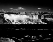 Canada, Niagara Falls, Infrared view, taken from Canadian side - Art Print | Poster Prints from Posterazzi