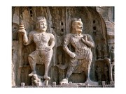 Bodhisattva and Guardian Statues, Luoyang, China - Art Print | Poster Prints from Posterazzi