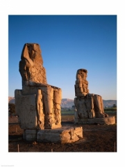 Colossi of Memnon Poster Print