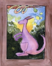Kangaroo - Art Print by Serena Bowman | Movie Poster Prints from Posterazzi
