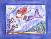 A Mermaid's Tale - Art Print by Serena Bowman | Movie Poster Prints from Posterazzi
