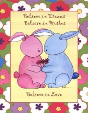 Believe in Love - Art Print by Serena Bowman | Movie Poster Prints from Posterazzi