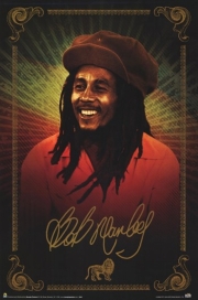 Bob Marley - Color Sitting - Art Print | Movie Poster Prints from Posterazzi