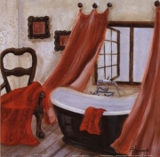 Antique Bath II - Art Print by  Hakimipour - Ritter | Movie Poster Prints from Posterazzi