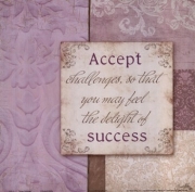 Accept Challenges - Art Print by Elizabeth Medley | Movie Poster Prints from Posterazzi