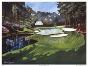 16th Augusta (Red Bud) Par 3 170 yds. - Art Print by Jason Denaro | Movie Poster Prints from Posterazzi
