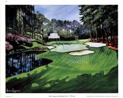 16th Augusta (Red Bud) Par 3 170 yds. - Art Print by Jason Denaro | Movie Poster Prints from Posterazzi