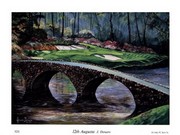 12th Augusta (Golden Bell) Par 3 155 yds. - Art Print by Jason Denaro | Movie Poster Prints from Posterazzi