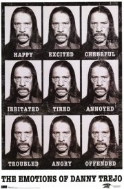 Danny Trejo - Emotions - Art Print | Movie Poster Prints from Posterazzi
